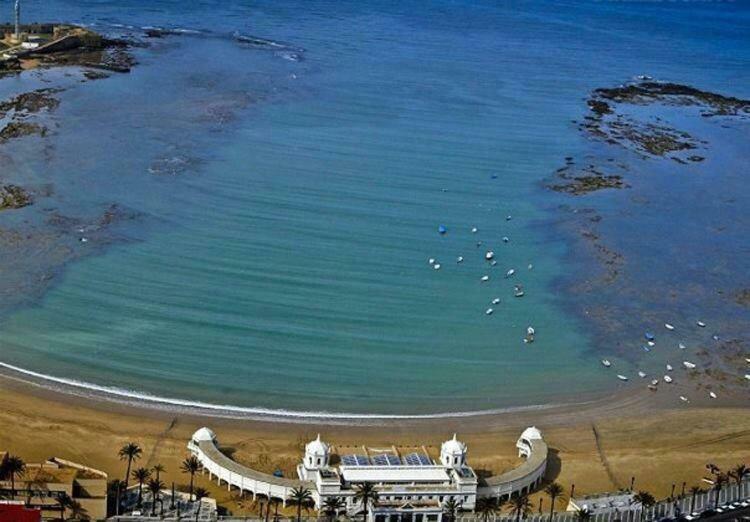 Ferienwohnung La Joya De La Caleta. A 60 Mts Playa. Cádiz Exterior foto